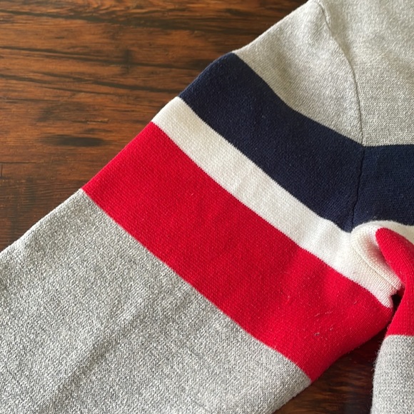 H&M logg men's grey colour block sweater size Large - Picture 4 of 8